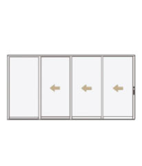 Puertas apilables