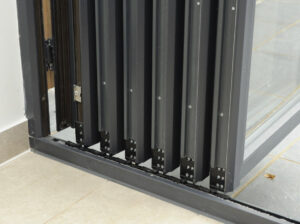 puertas paneles independientes hogar plegadas