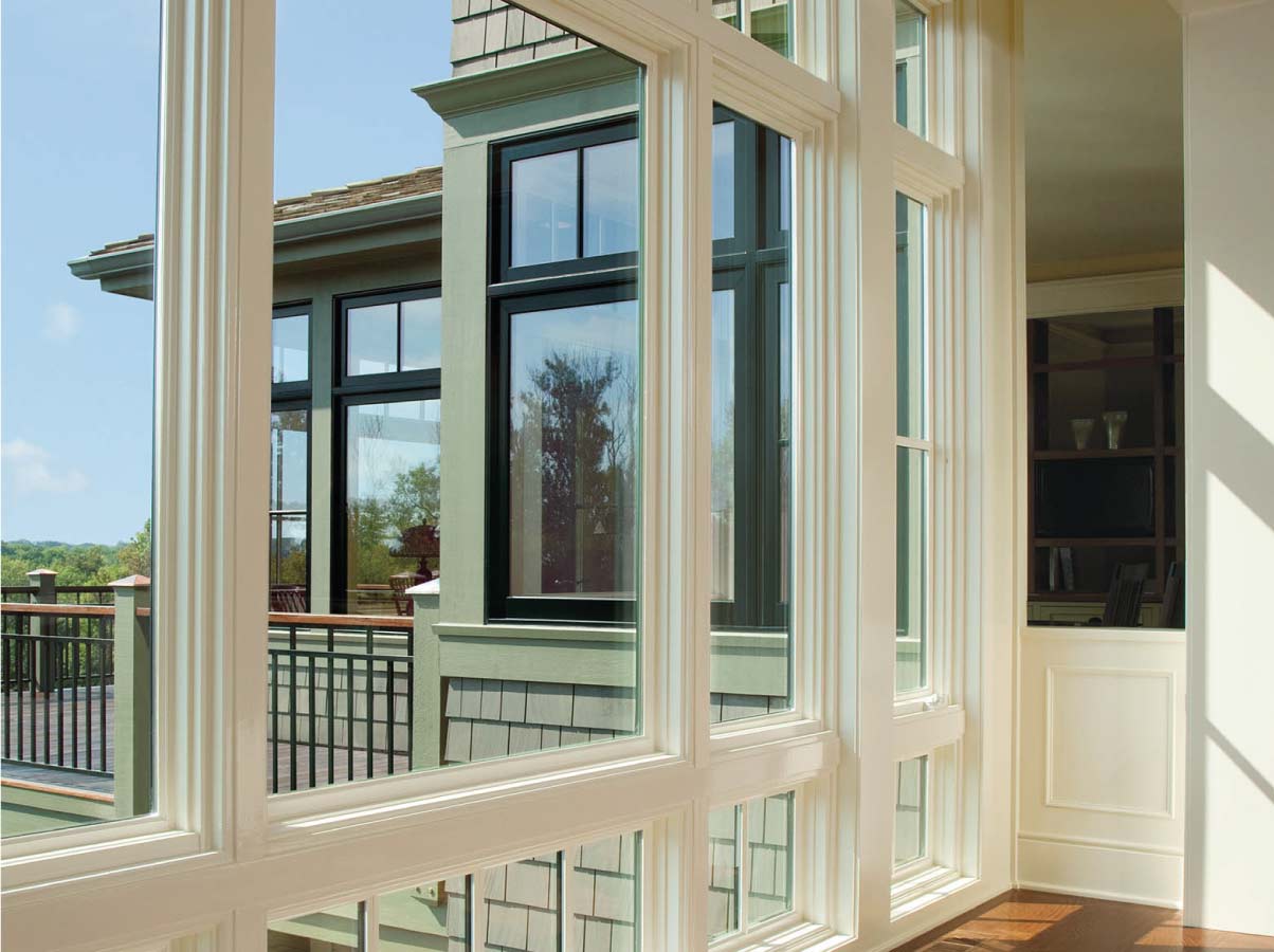 Ventana fija minimalista hogar