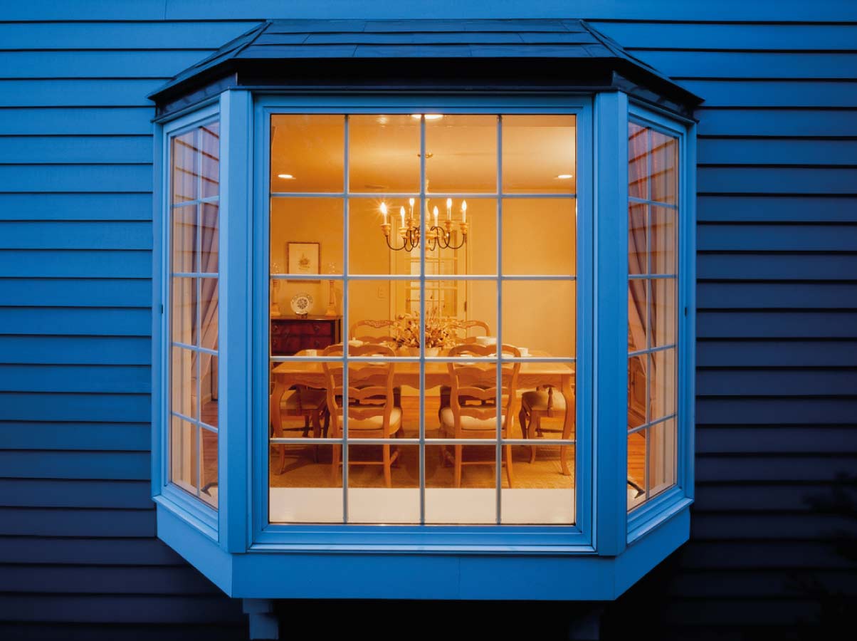 Ventana mirador con vista al interior sala