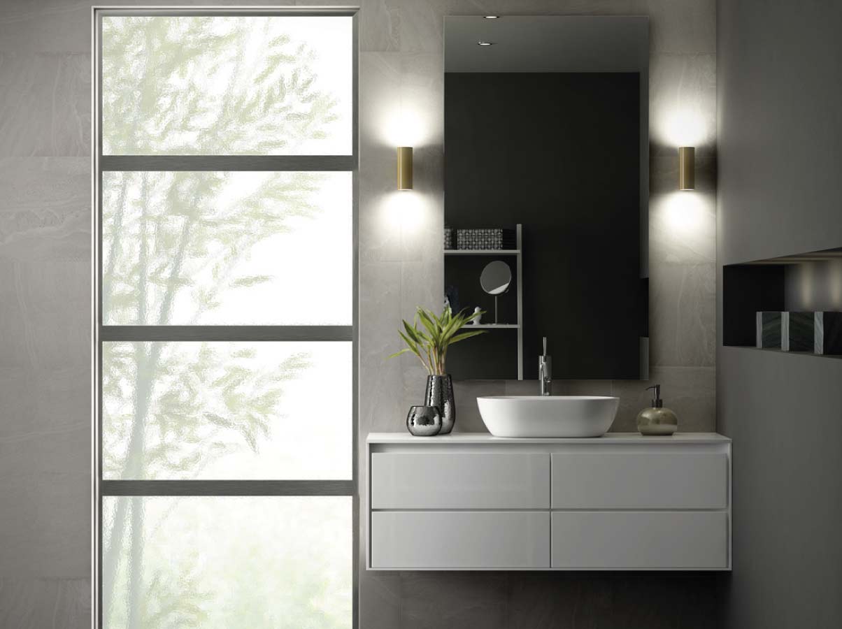 Ventana fija baño