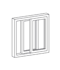 Ventana Corrediza ilustración