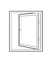 ventana practicable ilustración