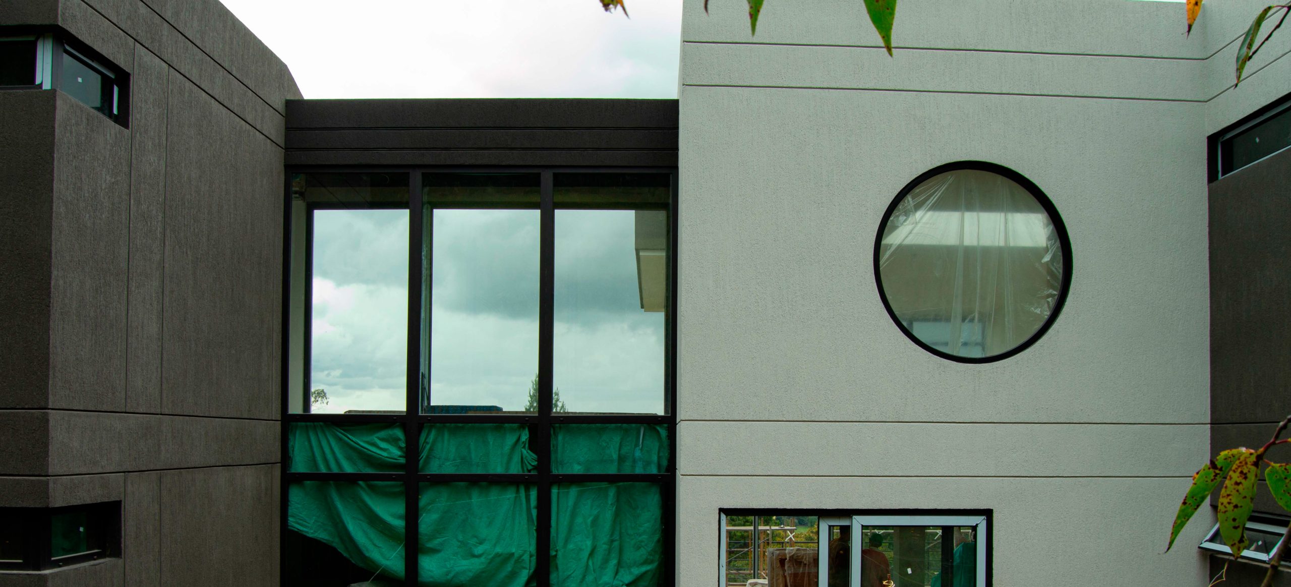 Proyecto de casa nueva, ventanas en PVC, Bogotá