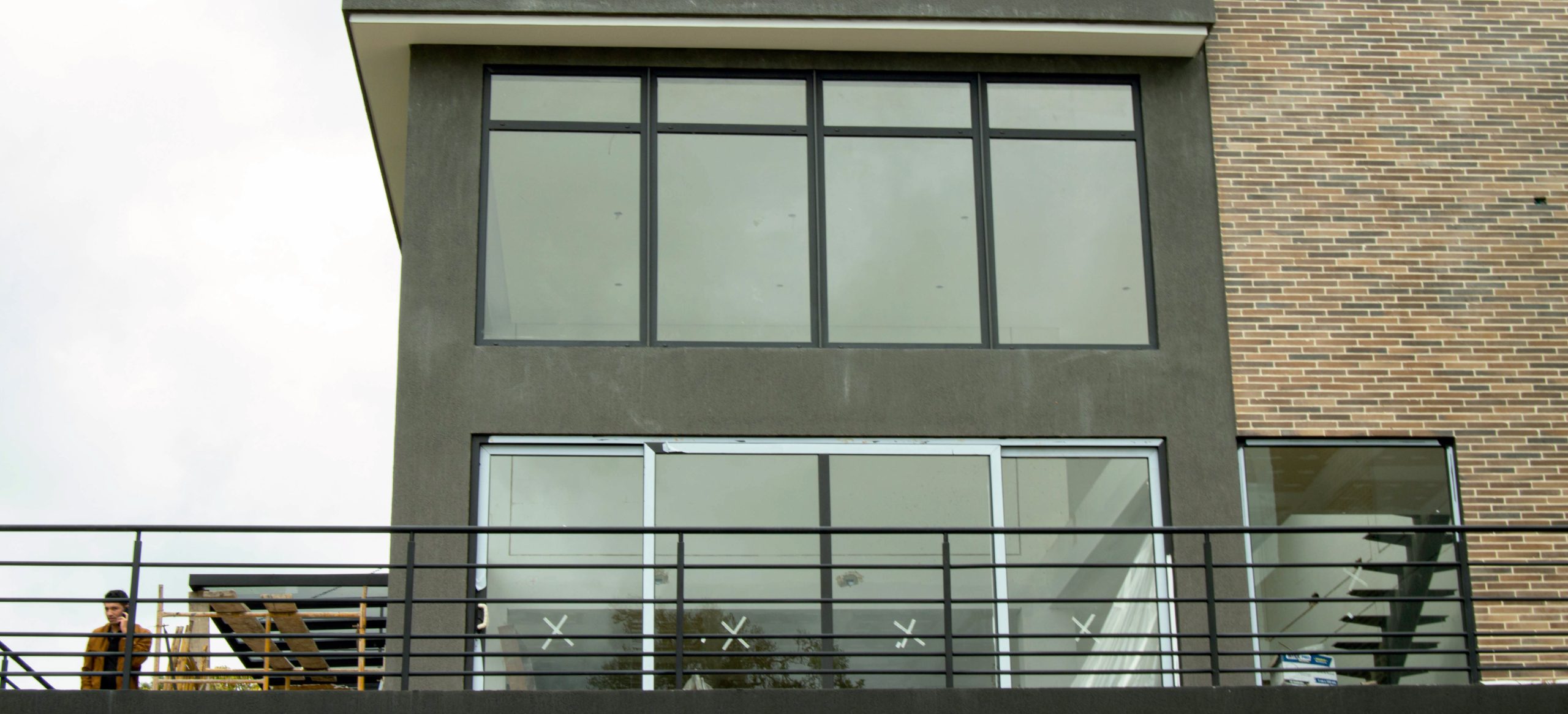 Proyecto de casa nueva, ventanas en PVC, Bogotá