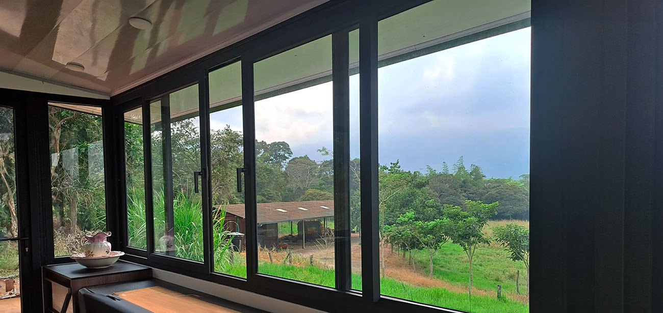 proyecto de casa campestre guaduas, ventanera en pvc europeo termo acústico