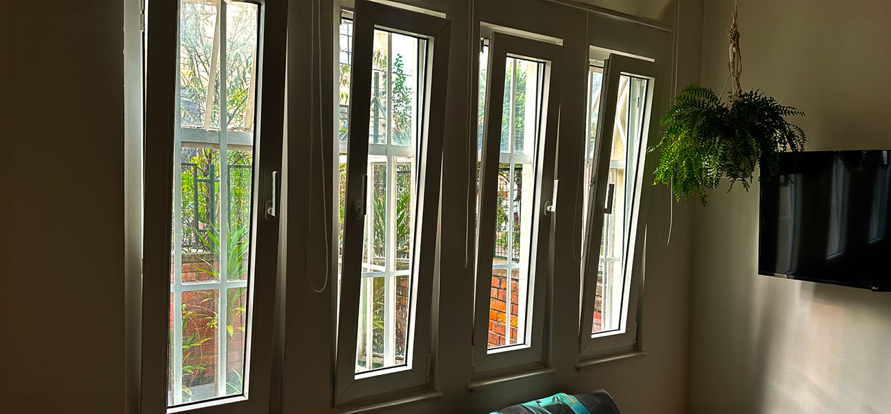 proyecto de remodelación la soledad, ventanearía en pvc europeo