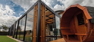 Casa en Cajicá con cerramiento de puertas térmicas